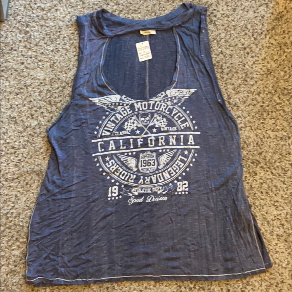 Vintage Motorcycle Tank